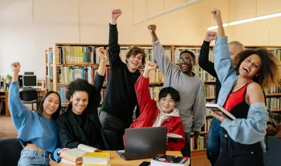 Happy students after graduation | ASP